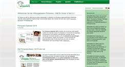 Desktop Screenshot of primavera-ev.de